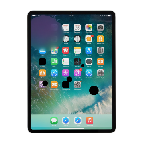 iPad Ghost Touch Behavior