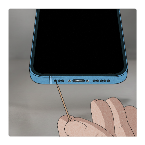 Dirt and debris in Charging Port