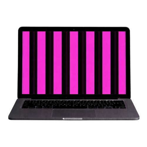 MacBook Screen Pink Line Issue