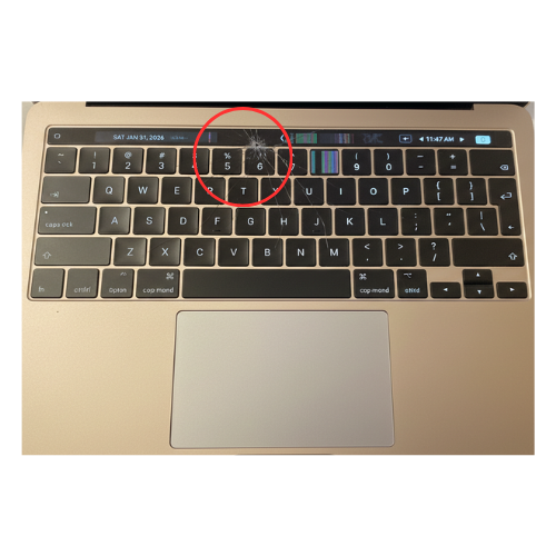 MacBook Touch Bar Water / Physical Damage